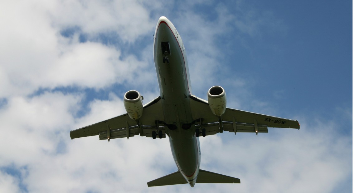 Boing 737 poleće